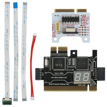 

Multifunction LPC-DEBUG Card PCI PCI-E LPC Motherboard Diagnostic Test LPC-Debug Post Card Diagnostic Test Kit