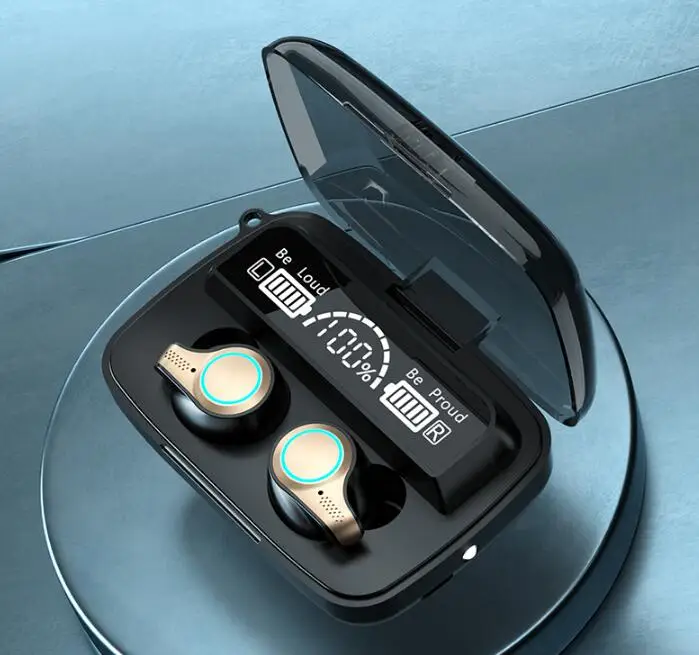 

Беспроводные наушники нового поколения 3 3500 мА/ч Bluetooth наушники светодиодный дисплей спортивные водонепроницаемые наушники-вкладыши гарнитура vs b10 наушники