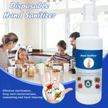 

Non-alcoholic Portable Hand Cleaner Disposable Microbe Killing Liquid 30/50ml Hand Antiseptic No Need To Wash With Water