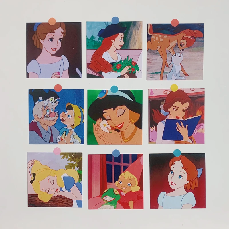 

Japanese Anime Princess Hand Account Small Poster Postcard Animation Mobile Phone Case Diy Material Room Decoration Card