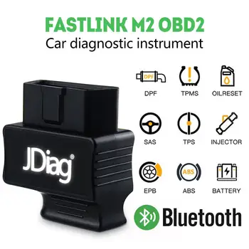 

JDiag Faslink M2 Faslink M2 Detector OBD2 Diagnostic Tool Scanner OBD2 Scanner for Car Accessories Code Reader Adapter