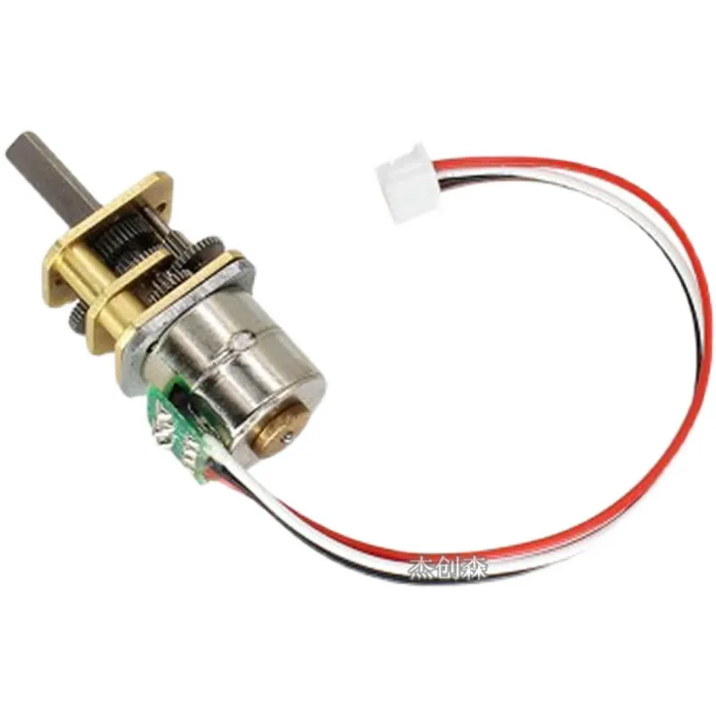 

DC 5V GA12BY5 Micro DC Stepping Motor Metal Gear 2-Phase-4-Wire Large Torque Low Speed