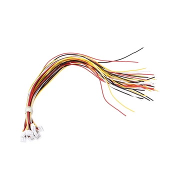 

10 SETS Mini Micro JST 2.0 PH 4-Pin Connector plug with Wires Cables 300MM