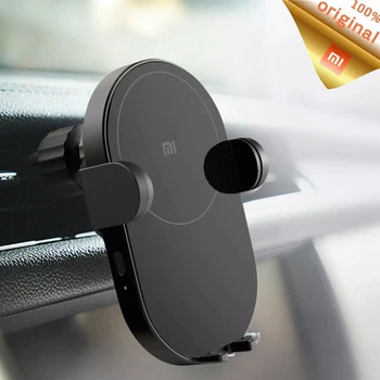 

Xiaomi Mi 10W Max Wireless Charger Car Mount for iPhone Samsung xiaomi Fast Charging Car Phone Holder power charger in air vent
