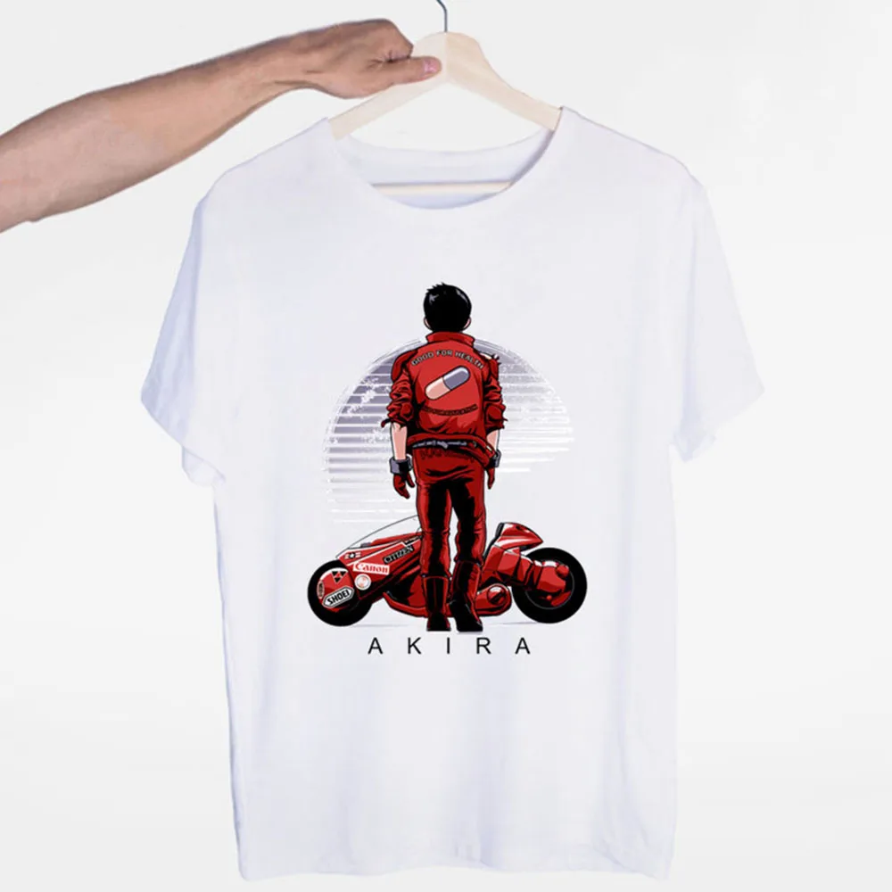 Lus Los Акира футболка семь с Самураем уличная женская 3xl Awesome из хлопка принтом