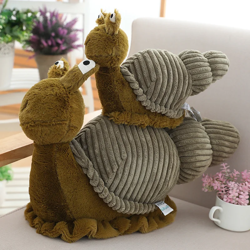 

28 / 40cm insect snail plush toys filled with doll's vivid and lovely doll cognitive toys for children