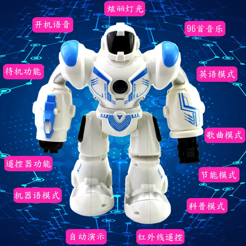 

Intelligent Robot Electric Remote Control Toy Children Singing tiao wu deng Music Model Toy Hot Selling