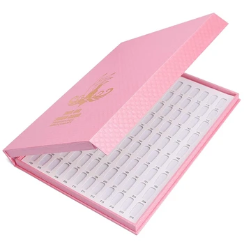 

216 Color Nail Display Board Nail Practice Card Nail Color Card Chart Painting Salon Nail Supplies