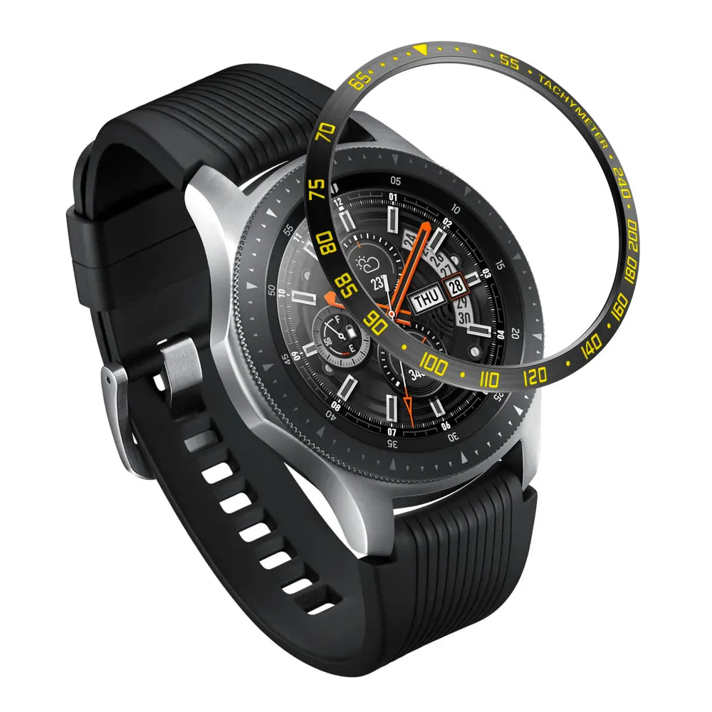 Рамка кольца для samsung Galaxy Watch 46 мм 42 мм gear S3 Frontier чехол Защитное кольцо Защита от царапин