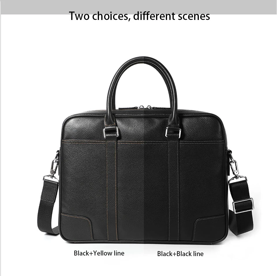 Мужская сумка из натуральной кожи, Мужская большая сумка, дорожная сумка-мессенджер, портфель для ноутбука, мужская сумка, брендовый