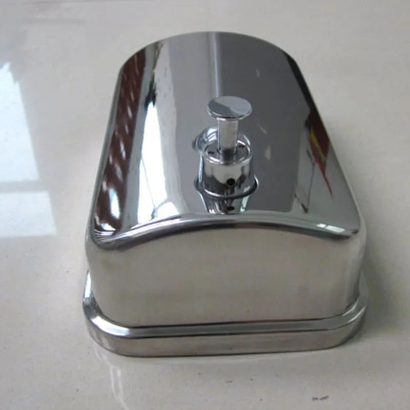 

Tools Soap Dispenser Lotion Silver 500ml/800ml/1000ml Kitchen Stainless Steel Wall-Mounted