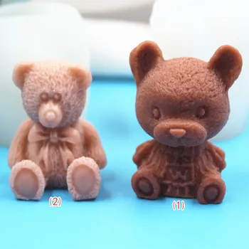 

Bear Ice Cubes Molded Silicone Ice Bear Abrasives Online Celebrity Bear Ice Tray Coffee Milk Tea Chocolate Epoxy Mold