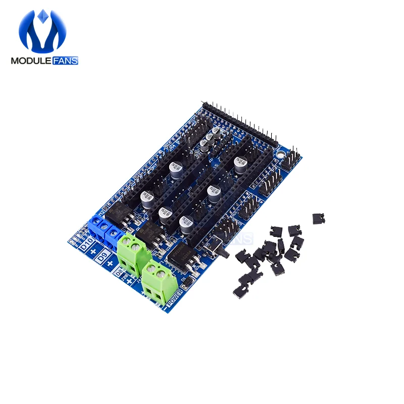Плата расширения diymore Ramps 1 6 плата управления A4988 DRV8825 TMC2130 драйвер Reprap Mendel для