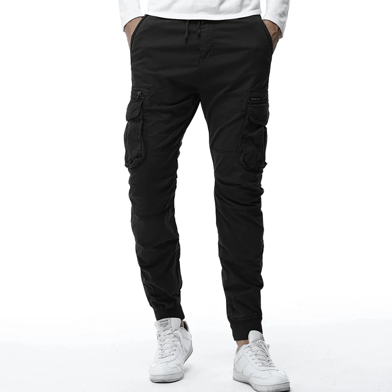 2020 Mens Camouflage Tactical Cargo Pants Men Joggers Boost Military Casual Cotton Pants Hip Hop Ri
