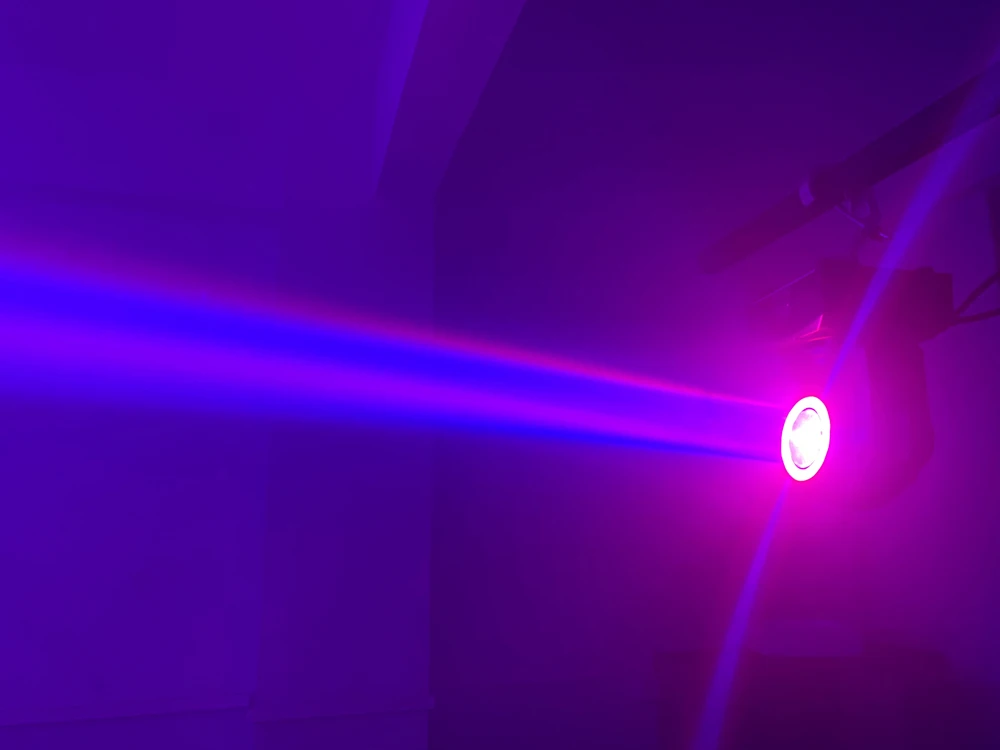 DJ светильник ing mini moving head светодиодный 60 Вт Луч сценический светодиодный светильник с 12 Светодиодный SMD5050 RGB супер яркий светодиодный стробоскоп Точечный светильник фирмы "DMX" контроль