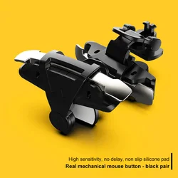 1 Pair Of PUBG Mobile Game Controller Gamepad High Sensitivity Trigger Aim Button L1 R1 Shooter Joystick Game Auxiliary Artifact 1 Pair Of PUBG Mobile Game Controller Gamepad High Sensitivity Trigger Aim Button L1 R1 Shooter Joystick Game Auxiliary Artifact