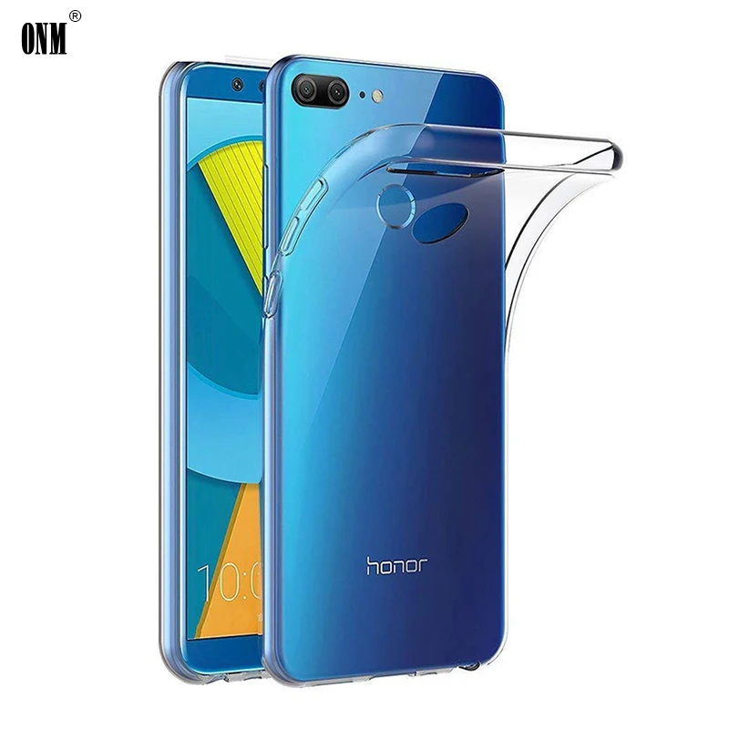 Чехол для Huawei Honor 9 Lite прозрачный силиконовый бампер из ТПУ мягкий чехол 9N 9i