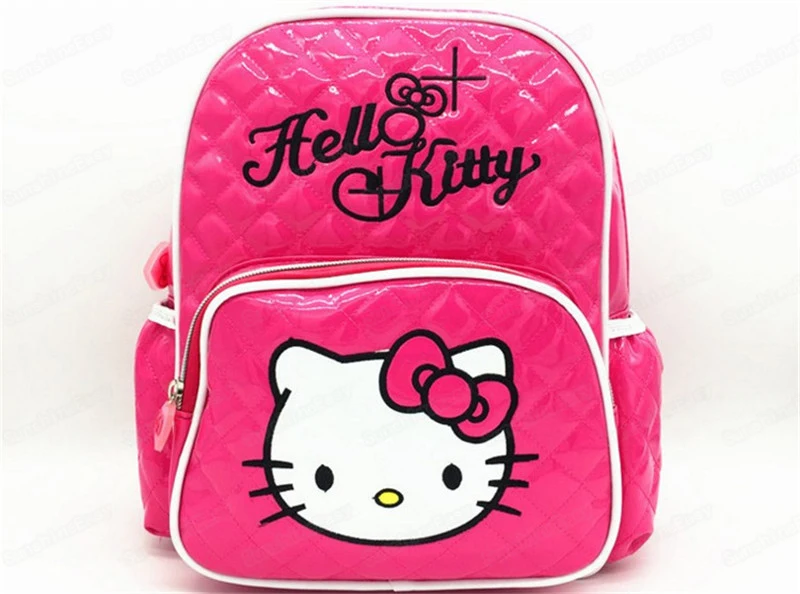 Рисунок «HELLO KITTY» Популярные токарные мини-рюкзак для девочек Стиль PU корейский рюкзак женские Высокое качество Рюкзак Студенческая сумка мульти-функциональная сумка