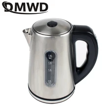 DMWD 1.8L Электрический чайник из нержавеющей стали с постоянным контролем температуры Теплоизоляционный чайник котел для горячей воды Нагревательный горшок ЕС