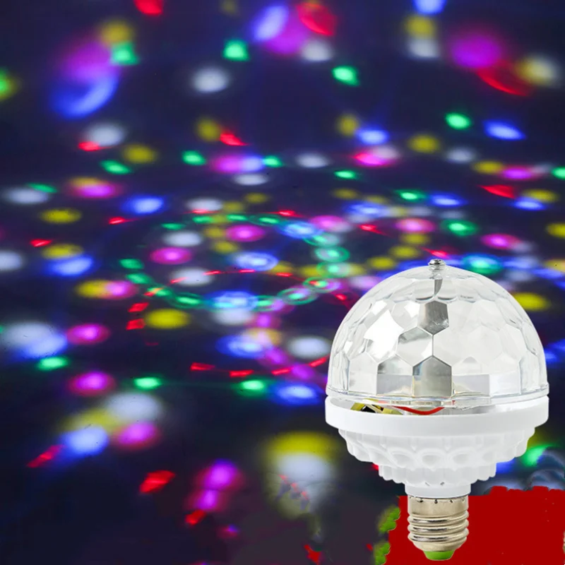 Boule lumineuse disco d'éclairage multicolore pour l'animation de