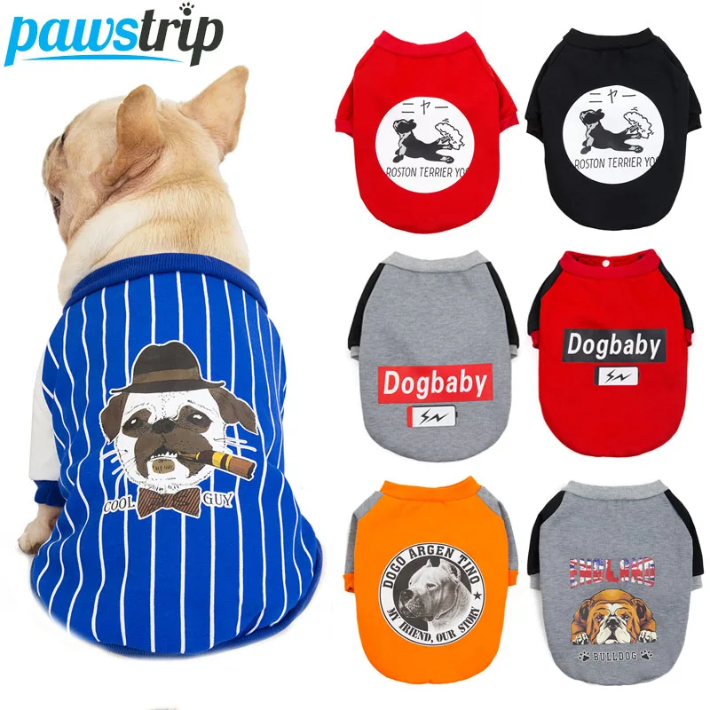 

Soft Warm Dog Coat Puppy Shirt Winter Dog Clothes French Bulldog Pug Dog Jacket Fleece Lining Chihuahua Clothing Puppy Outfits