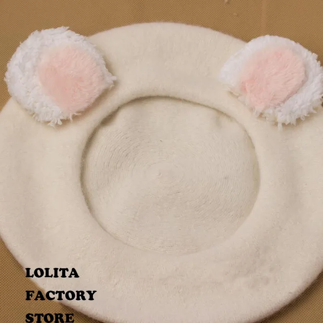 Lolita Bear Ear Hat  5