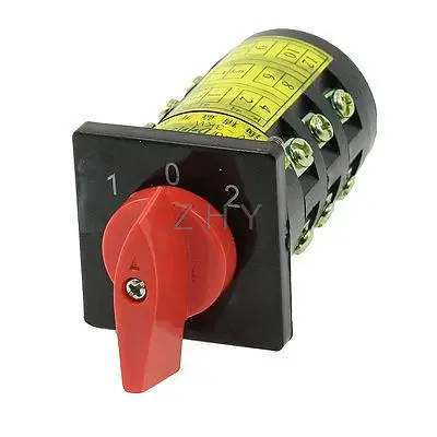 HZ5B-10/3 AC380V 3KW 10A 12 Винтовые клеммы Переход переключатель Cam
