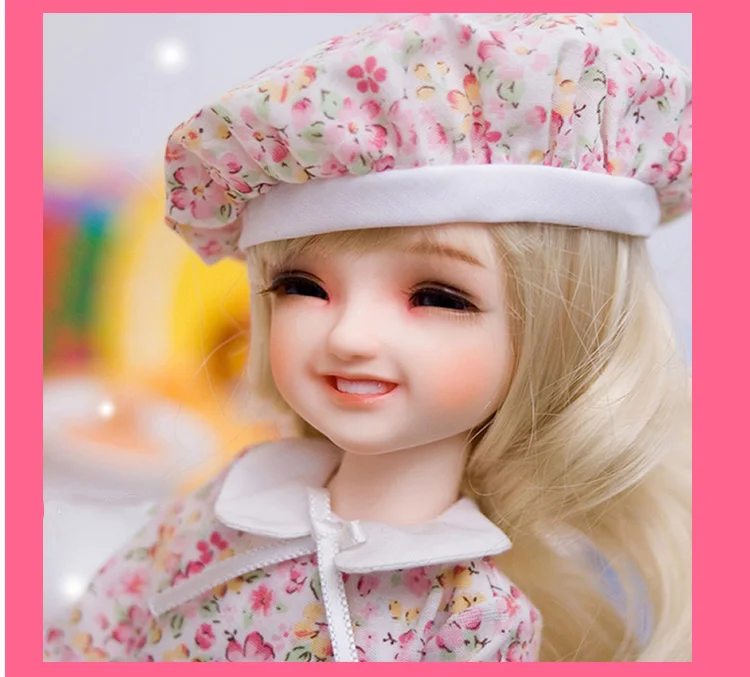 1/6 Обнаженная BJD кукла милая улыбающаяся Девушка BJD/SD смола фигурка кукла модель игрушка подарок. Не входит в комплект одежды, обуви, парика A0156bwyPingguo YOSD