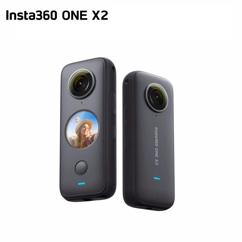 Insta360 One X2 Sport Panoramic Action Camera 5.7K Video 10M Waterproof FlowState Stabilization 1630mAh Battery Action Camera
