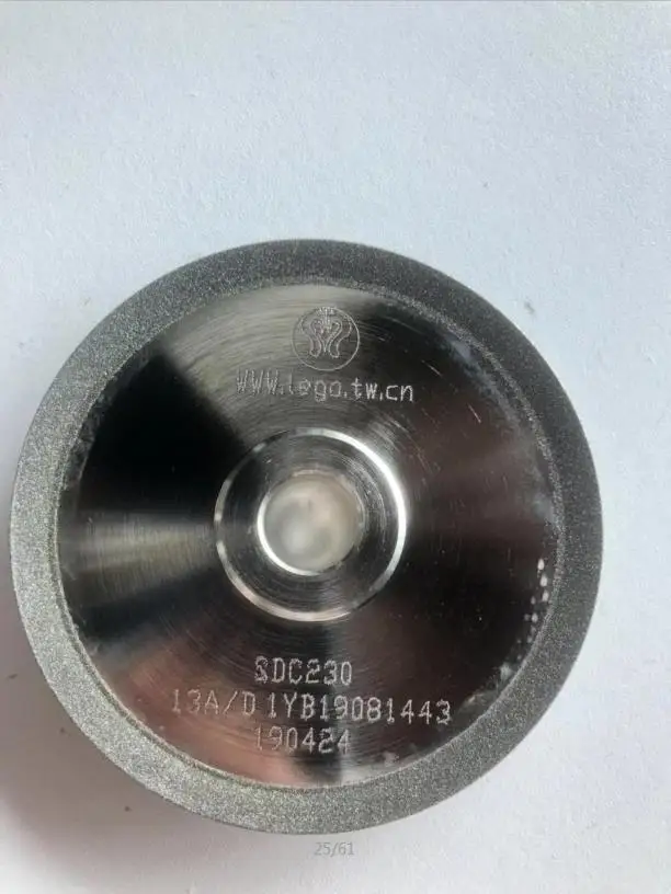 CBN шлифовальный круг(SDC или CBN опционально) для сверла шлифовальный станок MR-13A, 13D, G3, F4, 78x10x12,7 мм