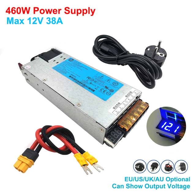 12V 460W 750W 1200W Schalt Netzteil Netzteil Power Adapter Licht  Transformator AC 110V 220V Zu DC 12V Optional XT60 Draht - AliExpress