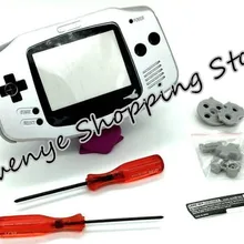 Ретро Специальный Серебряный чехол для Nintendo Gameboy Advance игровая консоль Limitted Серебряный мультяшный чехол