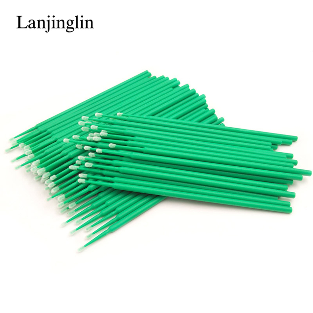 Disposable Makeup Cotton Swab Mini Individual lash Applicators Mascara Brushes Eyelash Extension For Maquillaje Makeup