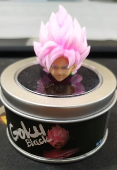 

SHF Dragon Ball Goku Pink Accessories Hair Accessories Head Carving Zamas Action Figure Figurals
