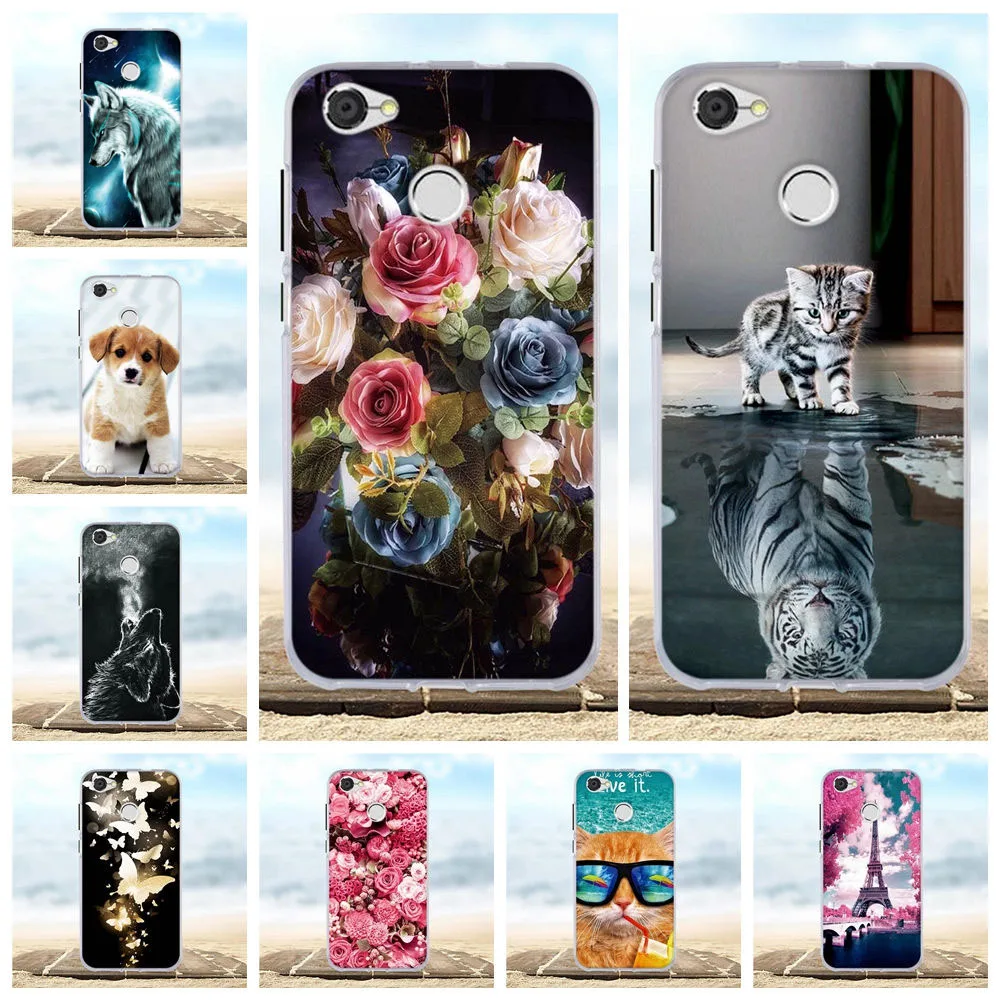 

For Case ZTE Blade A6 / ZTE Blade A6 Lite Cover Ultra Thin Soft Silicone TPU Capa 3D Pattern Cute For ZTE Blade A6 Phone Cases