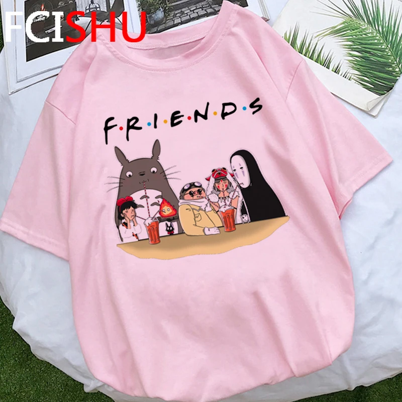 Женская футболка с героями мультфильмов Тоторо кавайи аниме Awaycute графическая