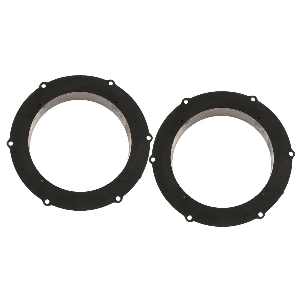 2Pcs 6.5' Car Speaker Spacers Adapter Mount Bracket Ring For VW ,for Passat B7