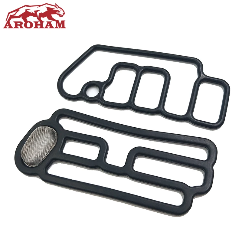 Aroham Best Qualità 15845-R70-A01 + 15815-R70-A01 Genuino Testa Del Cilindro Solenoide Guarnizione Vtec Guarnizione Per Honda Accord Odyssey