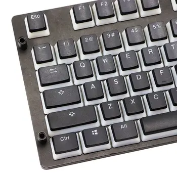 

RGB 143 Keycaps ANSI Layout OEM PBT Pudding Double Skin Milk Shot Backlit Keycap