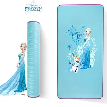

Disney Frozen 2 Elsa Princess Yoga Mat Beginner Thicken Widen Lengthen Skid Resistance Children Dance Fitness Mat X5269