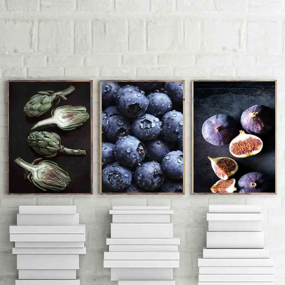 Decoracion Moderno Ktichen плакат артишоки Печать холст настенные художественные плакаты и
