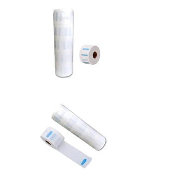 

5 Roll Neck Paper Prcatical Efficient Hair Dye Disposable Neck Protector Strip Wrapper for Barber