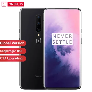 Перейти на Алиэкспресс и купить Глобальная версия OnePlus 7 Pro GM1913 мобильный телефон Snapdragon 855 Восьмиядерный 6,67 дюймов 48MP Тройная камера 4000 мАч 4G LTE NFC телефон