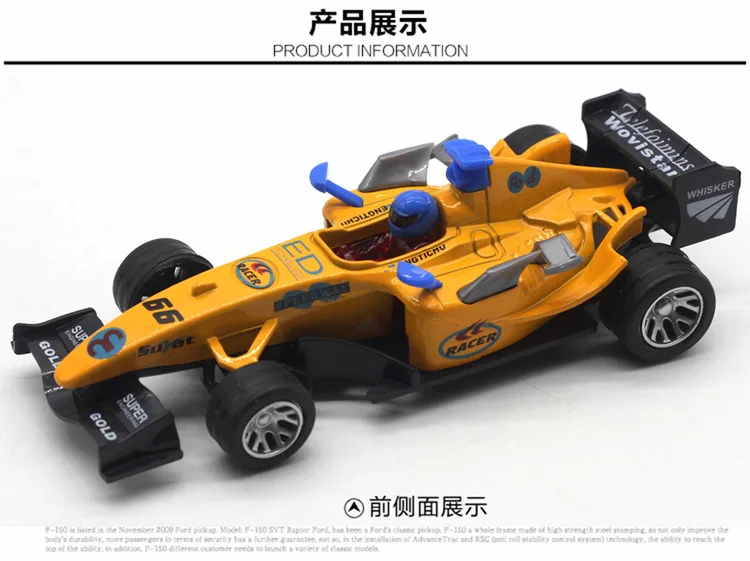 1: 32 сплав F1 формула гоночный автомобиль воин звук-и-светильник Модель автомобиля Модель игрушки стиль Горячая Распродажа
