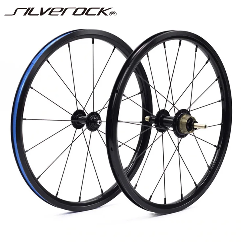 SILVEROCK велосипед 349 колесная 1 3 Скорость 16x1 3/8 &quotKinlin NB R прыгать обода для Brompton