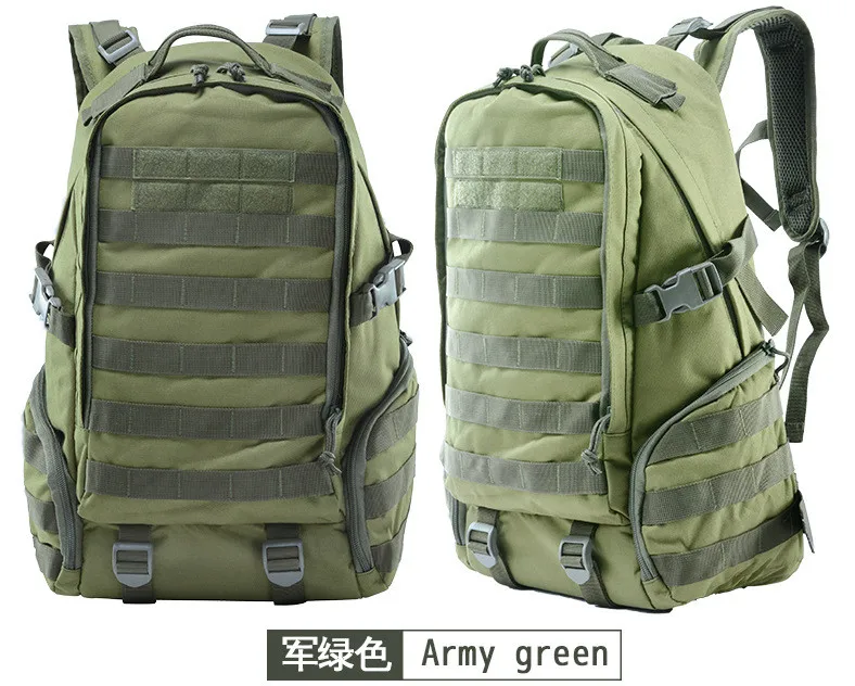 Тактический Рюкзак Molle, рюкзак для путешествий, военный рюкзак, уличный, для охоты, туризма, кемпинга, 27Л, большая емкость, износостойкая сумка