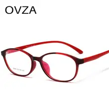 OVZA TR90 оправа для очков женские ультралегкие оптические очки оправа мужские прямоугольные солнцезащитные очки S5001