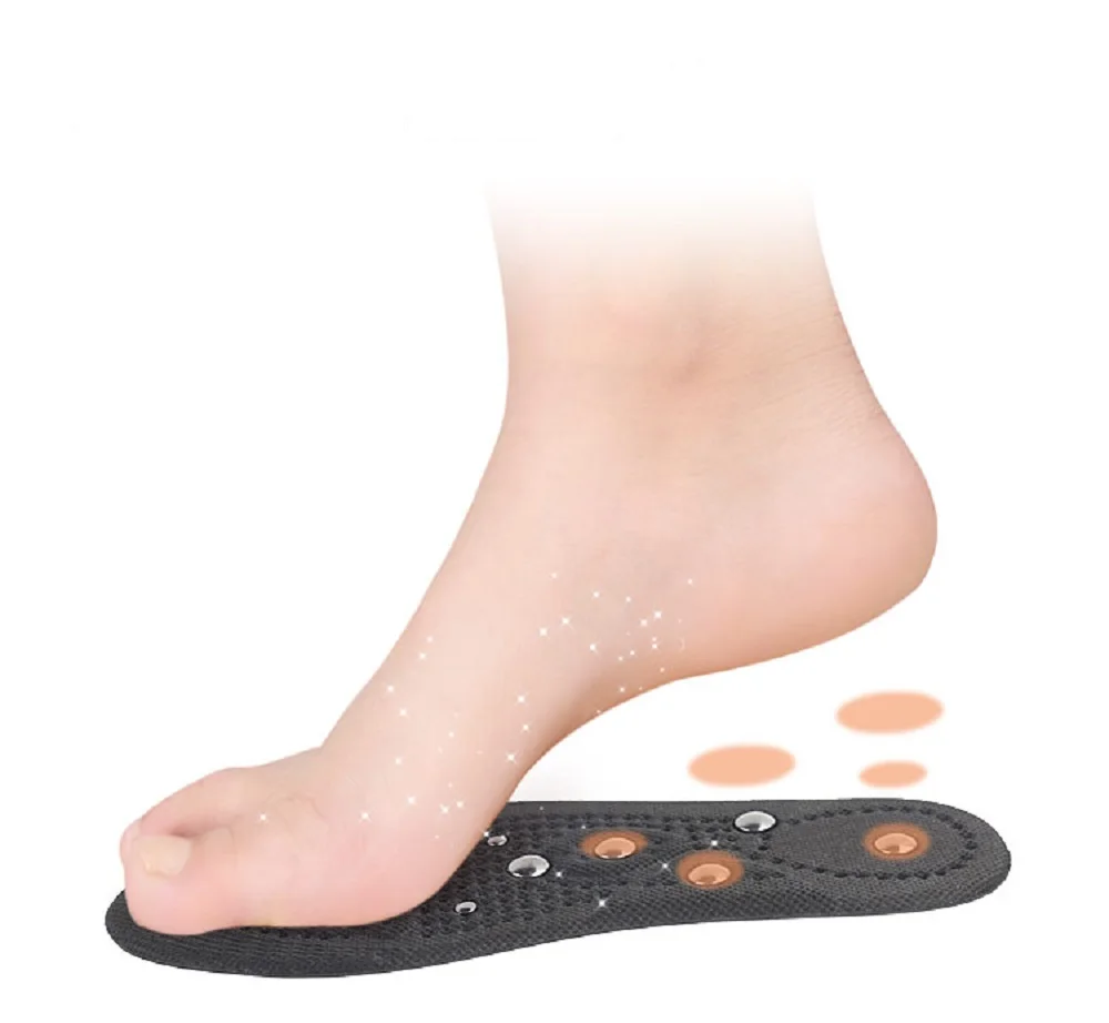 

Magnetic Massage Insoles Therapy Insoles Orthotic Insert Breathable Reflexology Foot Pain Acupressure Improve Blood Circulation