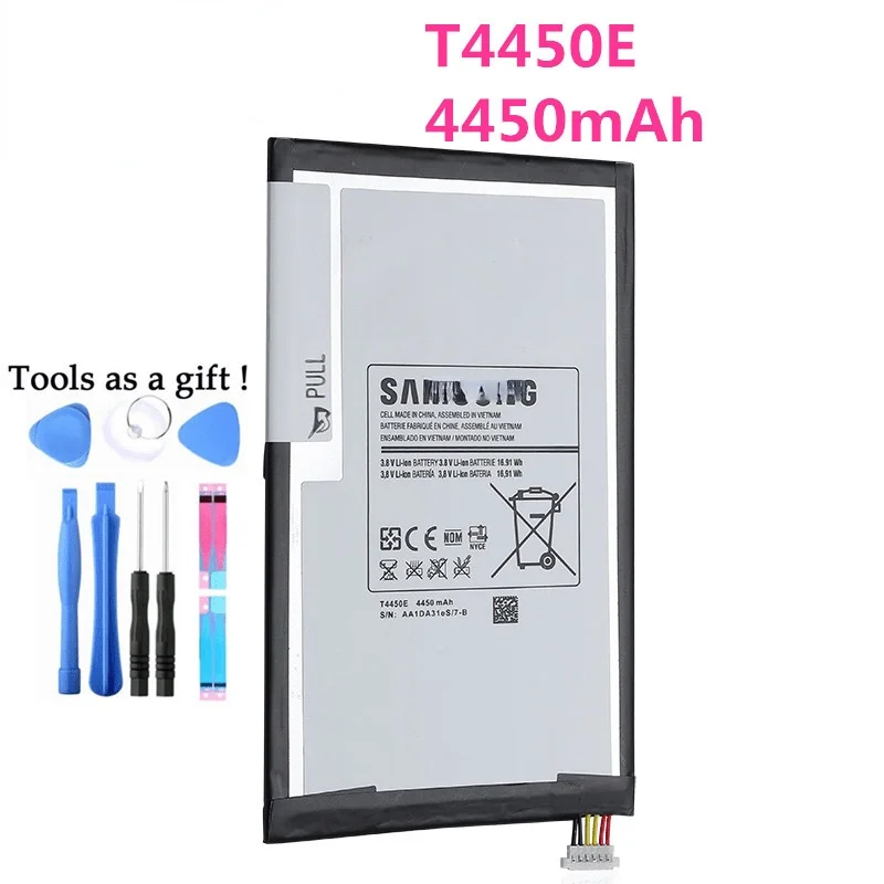 Оригинальный аккумулятор для планшета T4450E 4450 мАч Samsung GALAXY Tab 3 8 0 T310 T311 T315 сменные