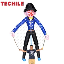 Подгонянный надувной движущийся дисплей ходячий клоун для рекламного продвижения